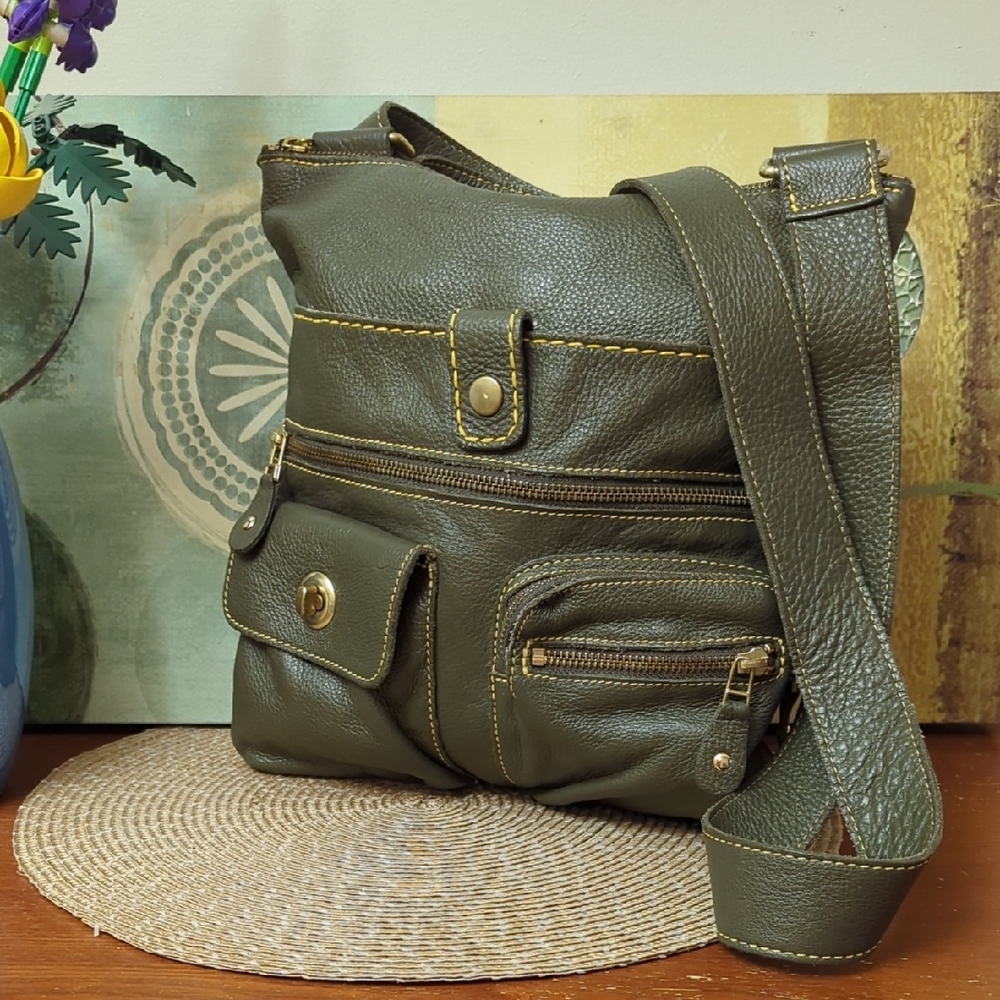 Roots Venetian Village Crossbody Bag with Adjustable Strap